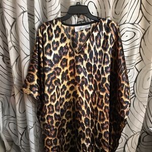 Leopard print Kaftan